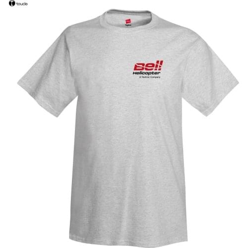 Hip Hop Novelty T Shirts MenS Brand Clothing Bell Textron Helicopter Logo Aviation T-Shirt Tee Shirt