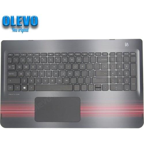 New Original For For HP Pavilion x360 15-bk Palmrest Upper Case Keyboard854823-031
