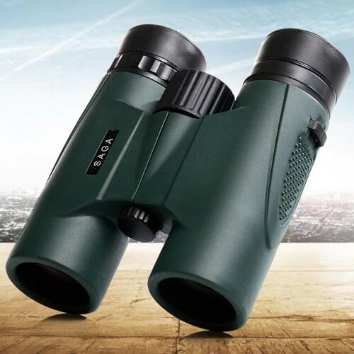 SAGA 8x32 High Power Definition Binoculars Outdoor tool Camping Hiking Telescope take photo Connector quality BAK4 portable