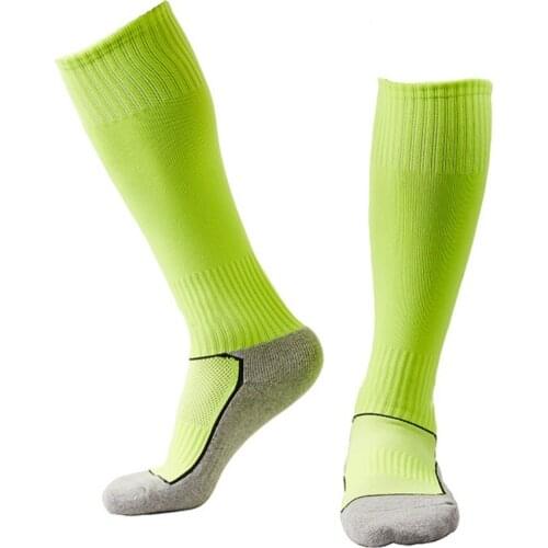 Mounchain Sport Socks Kids Boys Girls Contrst Color Breathable Long Socks Outdoor Sport Socks Football Soccer Cycling Socks Men