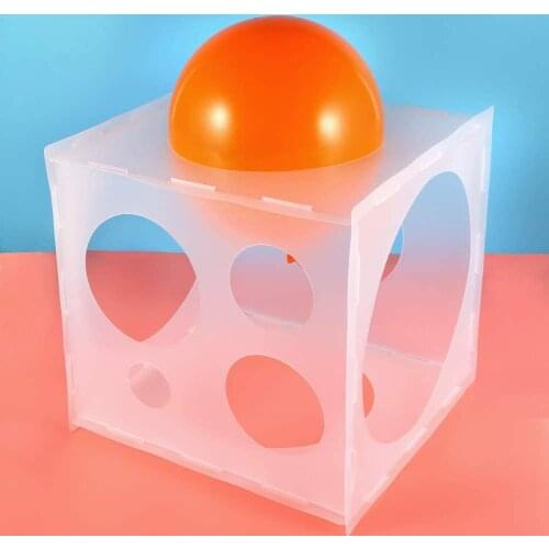 11 Holes Balloon Sizer Box Balloon Size Measurement Tool Stable 2-10 Inch For Birthday Party Wedding Party Decoration