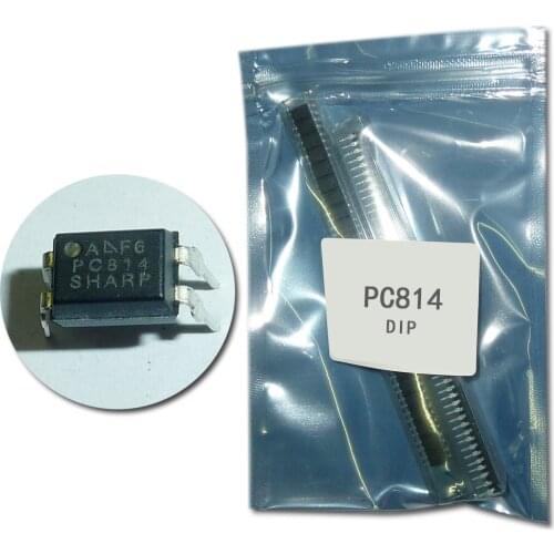 50PCS PC814 Optocoupler IC Chip PC814A DIP-4 Integrated Circuit 814