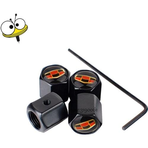 Car Accessories Auto Car Wheels Tire Valve Stem Caps Rim Sticker for Geely Emgrand 7 GS GL EC7 EC8 X7 GE GT EV8 EX7 EC715 EC718