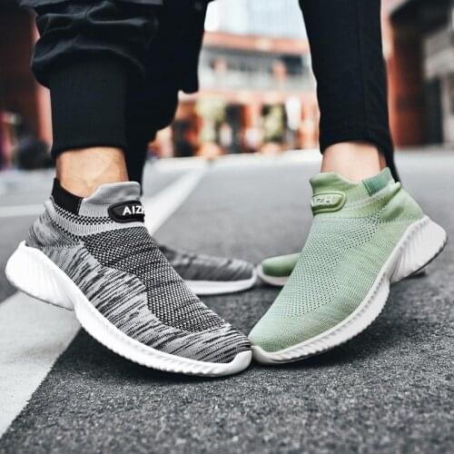 Large Size High Top Knit Socks Sneakers Women Sports Summer Womens Running Shoes Men Sport Shoes for Women Hypersoft GME-0321