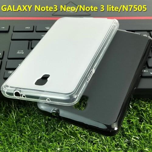 For Samsung Galaxy Note3 Neo Duos/Note 3 Lite/N7505 Phone Case Protective Shell Back Cover Matte Soft Case