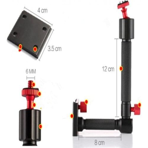 Black Folded Lamps Holder Outdoor Fishing Lamp Bracket Support