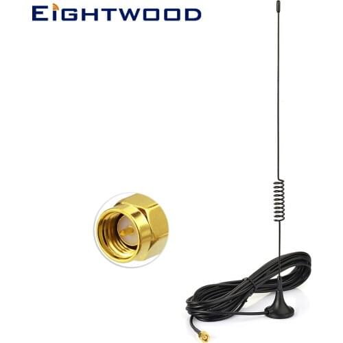 Eightwood 865~965MHz Z-Wave Smart Home Magnetic Base SMA Antenna Aerial for sigfox Homematic CCU1 CCU2 CCU3 Fibaro Home Center