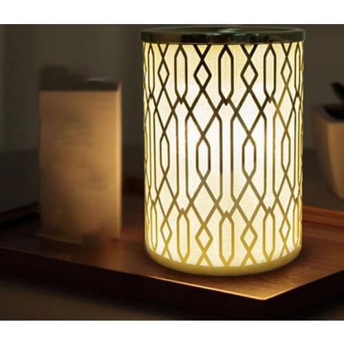 Electric Wax Melts Warmer Lamp Hollow Craft Aromatherapy Fragrance Lamp Essential Oil Burner Lamp With EU/UK/US Plug