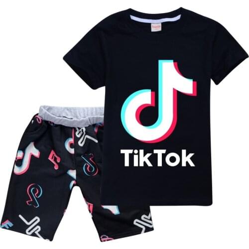 Kids Clothing Sets Summer Boys Girls Clothes Boys Letter T-Shirt + Pants 2pcs Outfits Children Clothes Set Teenagers Tracksuit