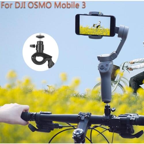 Bicycle Mount Clamp Holder Bike Bracket Stand Stabilizer For DJI OSMO Mobile 3 for Bicycling Mountain Biking Motocross