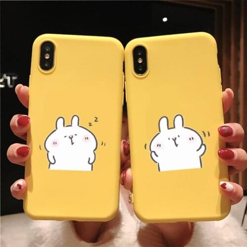 Cute Bunnys Phone Case For IPhone 12 Mini 12 PRO Max 11 Pro XS MAX 8 7 6 6S Plus X XR Cover