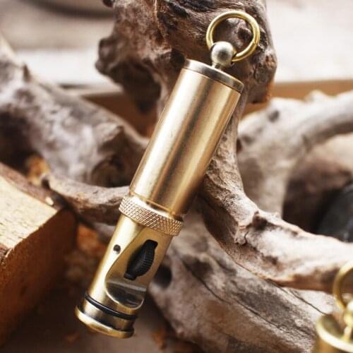 Mini Portable Push-pull Vintage Kerosene Metal Windproof Creative Grinding Wheel Lighter Backup Fire For Outdoor Camping