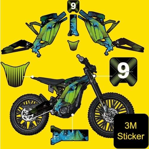 Motorcycle Body Stickers for SUR-RON Light Bee X S Accessories Off-road Decals Full Set Decals-Aurora