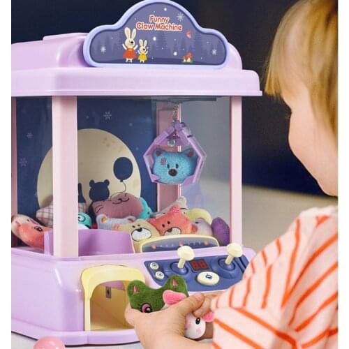 NEW DIY Doll Machine Rechargeable Eiectronic Catch House Unicorn Doll Mini Mickey Music Doll Stuffed Mnimals Baby Toys Lol DOlls