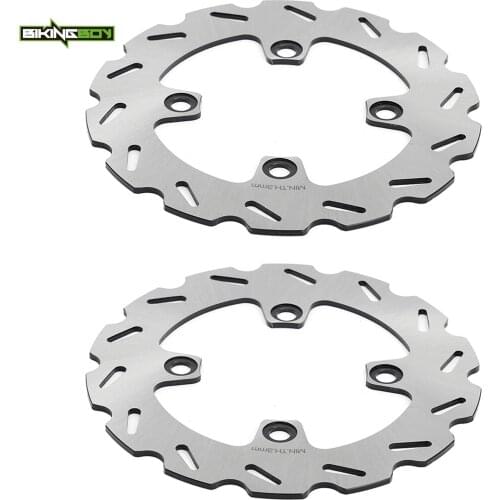 BIKINGBOY Front Brake Discs Disks Rotors Prairie KVF 360 03-12 Brute Force KVF 650 06-11 Prairie 700 04-09 Brute Force 750 05-14