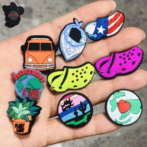 1PCS PVC Cute Cartoon Fridge Magnets Car Shoes Human Kind Earth Plant Refrigerator Magnetic Sticker Kids Gifts Office Supplies