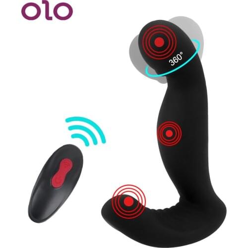 OLO Panty Vibrator Prostate Massager Sex Toys for Men Female Masturbation 9 Frequency Anal Vibrators Sex Toys For Couples