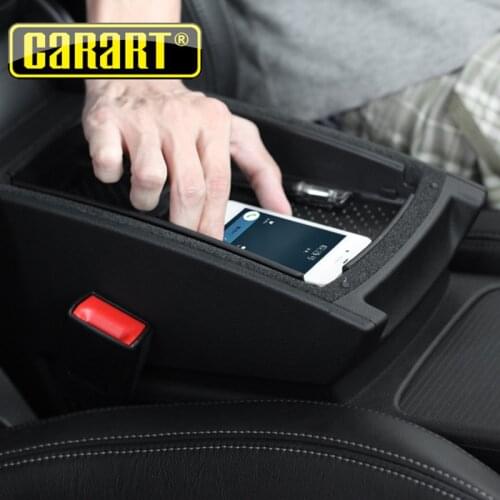1Pcs Car styling Car Glove Box Armrest Box Secondary Storage For Volkswagen VW CC Passat B7 MAGOTAN B6 B7L, Auto Accessories