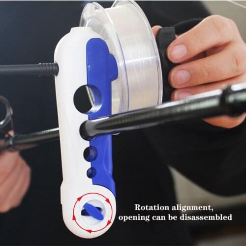 1Pcs Portable Fishing Line Winder Reel Spool Spooler Machine Spinning & Baitcasting Reel Spool Spooling Station System Fishing