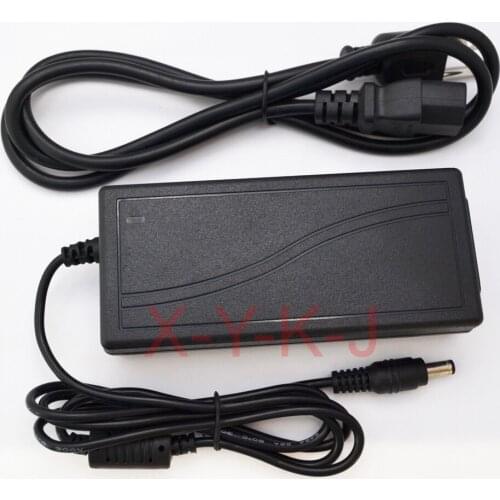 100PCS High quality IC solutions AC 100V-240V DC 18V 3A Switch power supply, 54W LED adapter, DC 5.5mm*2.1mm-2.5mm +Cable