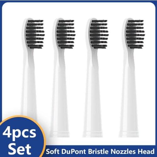 10Pcs for Saky G22 Replacement Sonic Electric ToothBrush Bamboo Charcoal Brush Head Clean Brush Clean Dental DuPont Nozzle