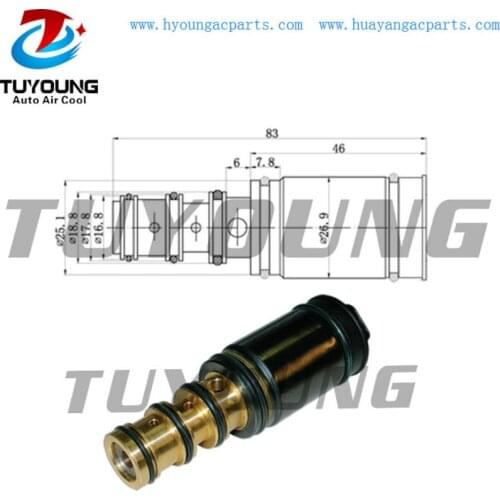 Denso 5SE09C 5SE12C auto ac control valve fit for-Toyota RAV 4 Yaris Avensis Corolla Verso 0012307911 447170-833 0002306411