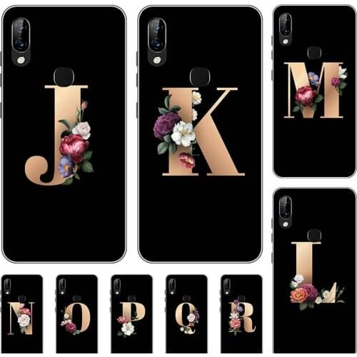 For Lenovo Z5S Z5 Case For Lenovo Z6 Pro Z6 Lite K10 Note Funny Custom Name Letter Couple Cover Fashion Black TPU Soft Coque