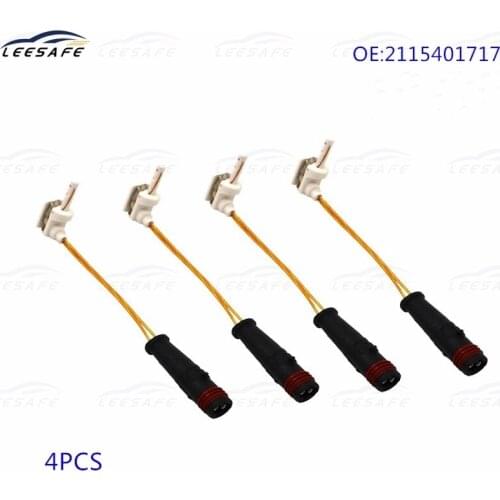 4PCS 2115401717 Front Rear Brake Pad Wear Sensor for MERCEDES BENZ C207 A209 C216 S212 W204 CL203 W211 S211 W220 W211 S203 R171