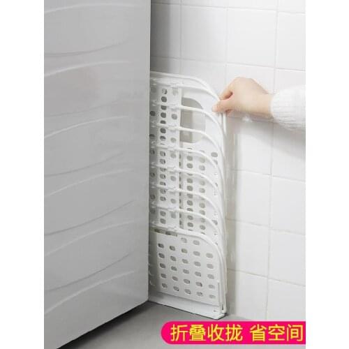 Breathable and Portable Square Wall Hanging Dirty Clothes Storage Basket Wall Hanging Creative Laundry Bag Portable