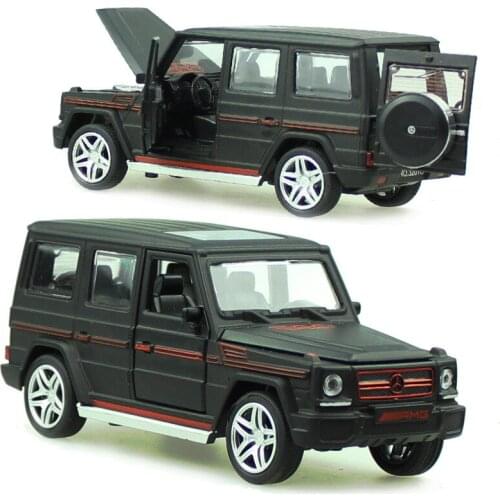 Electric Alloy mkd3 Scale Car Models Die-cast coche carro Toys for Children mkd3 1:32 auto Vehicle Benz G65 AMG SUV Jeep