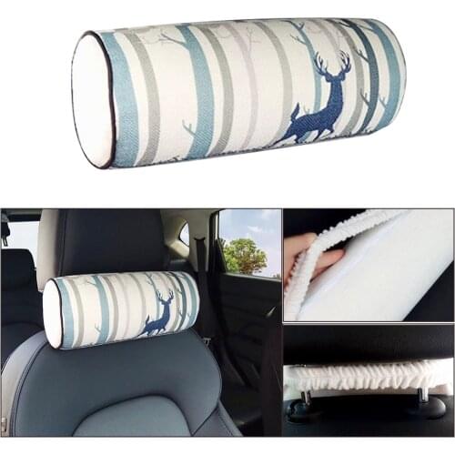 Car Neck Quality Car Headrest Head Support Protector Universal Headrest Backrest Cushion Easy Install And Clean
