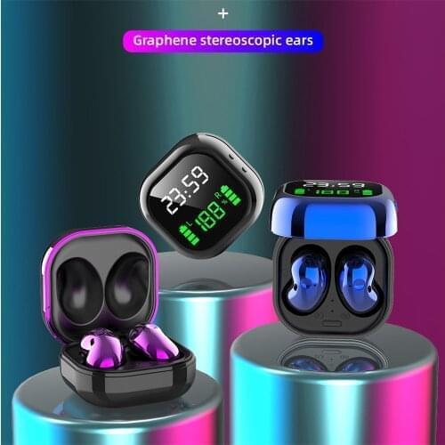 Kebidu S6 Waterproof Noise Cancelling Sport Headphones TWS Wireless Bluetooth Headphones Hi-Fi Sound Quality Music Headphones