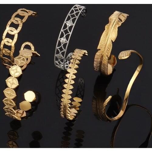 Women Stainless Steel Bracelets For Women Cuban Snake Bangle Bracelet Geometric Open Cuff Bracelet Punk Design Bracelet Jewelry