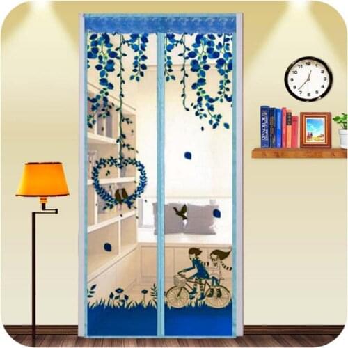 Anti Mosquito Insect Fly Bug Curtains Magnetic Mesh Net Automatic Closing Door Screen Kitchen Curtains mosquiteras para puertas