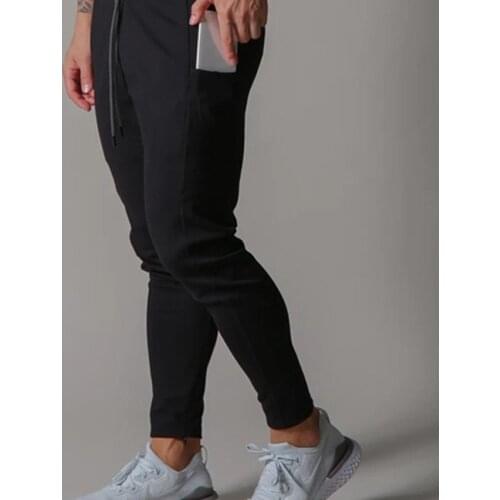 Mens Casual Pants Trousers Gym Jogger Cotton Outdoor Sports Tight Pants Casual Fitness Men Brand Clothing Size M-3XL,ZA396