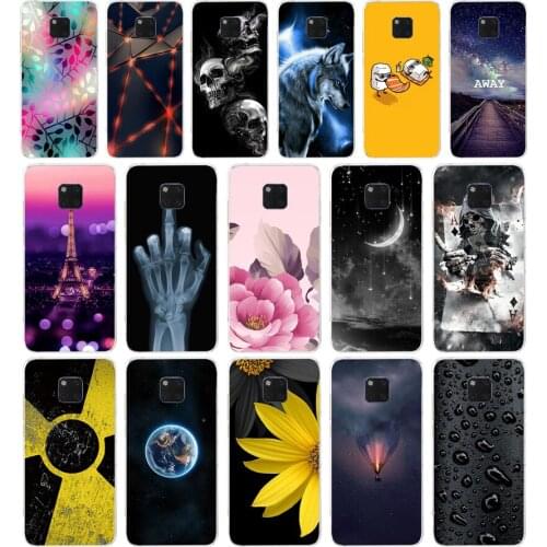 K Soft Case For Huawei Mate 20 pro Transparent Silicone Phone For Huawei Mate 20 Cover Coque Capa for mate 20