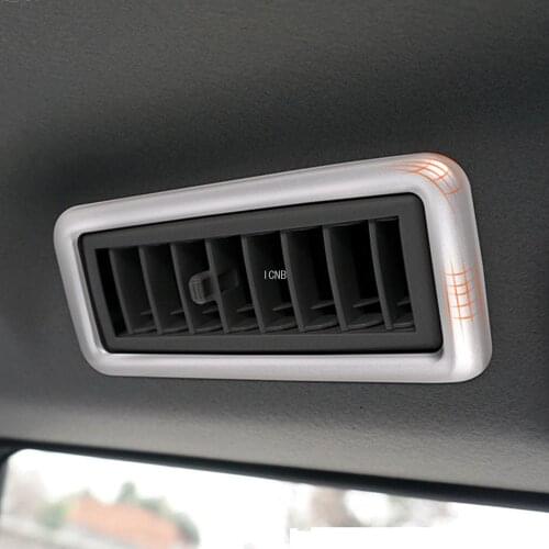 4PCS Car Roof Vent Outlet Trim Cover for Toyota Land Cruiser Prado 150 2010 2011 2012 2013 2014 2015 2016 2017 2018