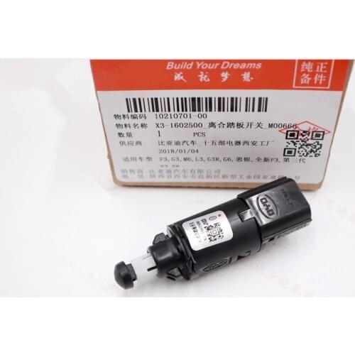 Clutch pedal switch for BYD F3 G3 M6 L3 G3R G6 F6 Sirui X3-1602500