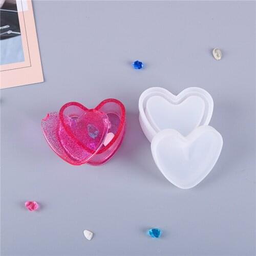 Coaster Storage Box Craft Glue Drops Mold Pen Container Set Silica Gel Mirror 11pcs