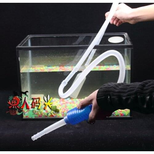 Aquarium supplies high quality fish tank water tank hand pressure cleaning tools sand washing device 1.7m