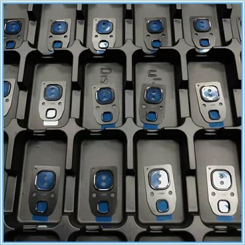 10 X For Samsung Galaxy A3 A320/A5 A520/A7 A720 2017 VER Rear Back Camera Lens Glass Cover with Frame With 3M Sticker Glue Tape