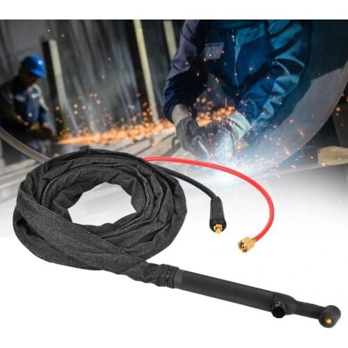 Tig welding torch WP26V TIG Torch Lift Type 4 Meters Cable Air Cooled Welding Gun SR 26V 200A EU Plug