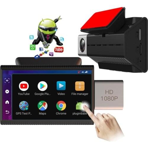 4G Android Car DVR Built in GPS WIFI Car Camera IPS Touch HD 1080P Car Dash Camera Remote Monitoring Video Recorder With ADAS