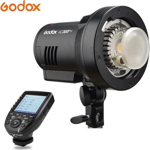 Godox AD300Pro Outdoor Flash Light 300Ws TTL 2.4G 1/8000 HSS +2600mAh Battery+XPRO Trigger for Canon Nikon Sony Fuji Olympus