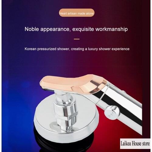 One-button Water Stop Pressurized Household Shower Accessories For Kitchen Bathroom Toilet High Quality ABS Plastic Water Stop