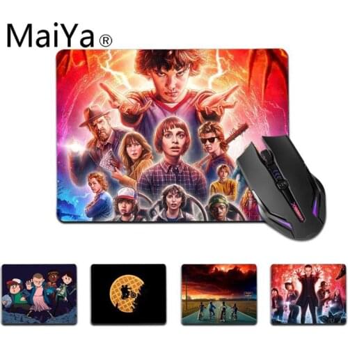 Maiya High Quality Stranger Things TV Series Beautiful Anime Mouse Mat Top Selling Wholesale Gaming Pad mouse