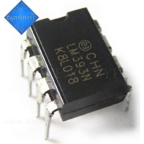10pcs/lot LM393P LM393N LM393 393 DIP-8 In Stock