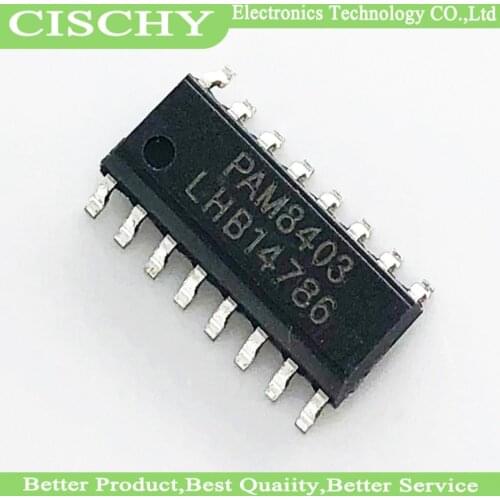 10pcs/lot PAM8403 SOP-16 8403 SOP16 SOP In Stock