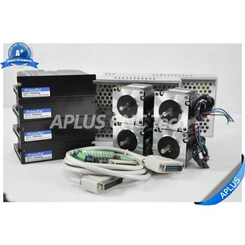 4-Axis NEMA 23 Stepper Motor 155oz-in & Driver PSR5042 & 36V Power Supply Kit