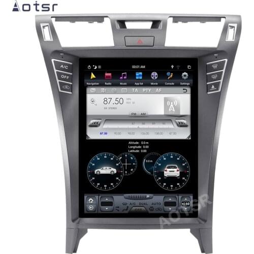AOTSR Tesla Style Android 8 Car Player For Lexus LS460 LS600 2007 - 2015 Central Multimidia 2 Din GPS Radio Carplay AutoStereo